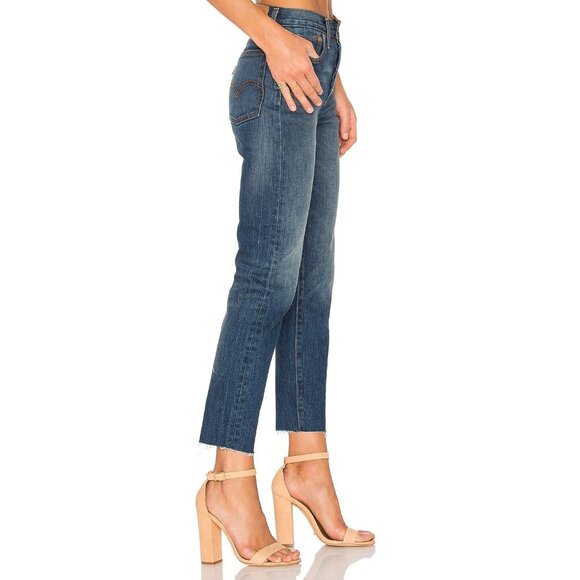 LEVI'S WEDGIE SKINNY JEANS, SIZE: 26, LIKE NEW - Picture 7 of 8